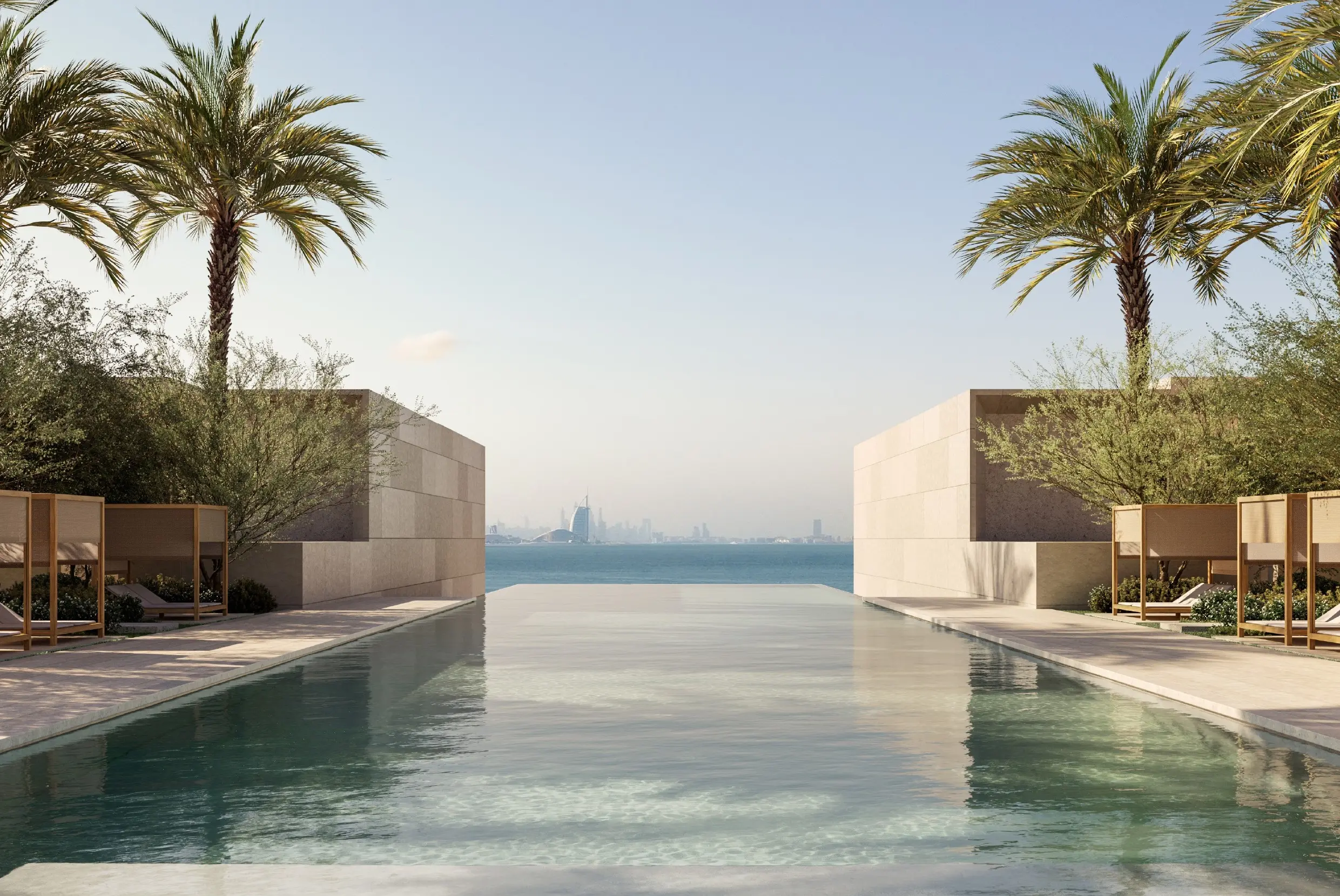 5-Bedroom Penthouses at Aman Residences Dubai — Corner Unit with Wrap-Around Balcony — view 1