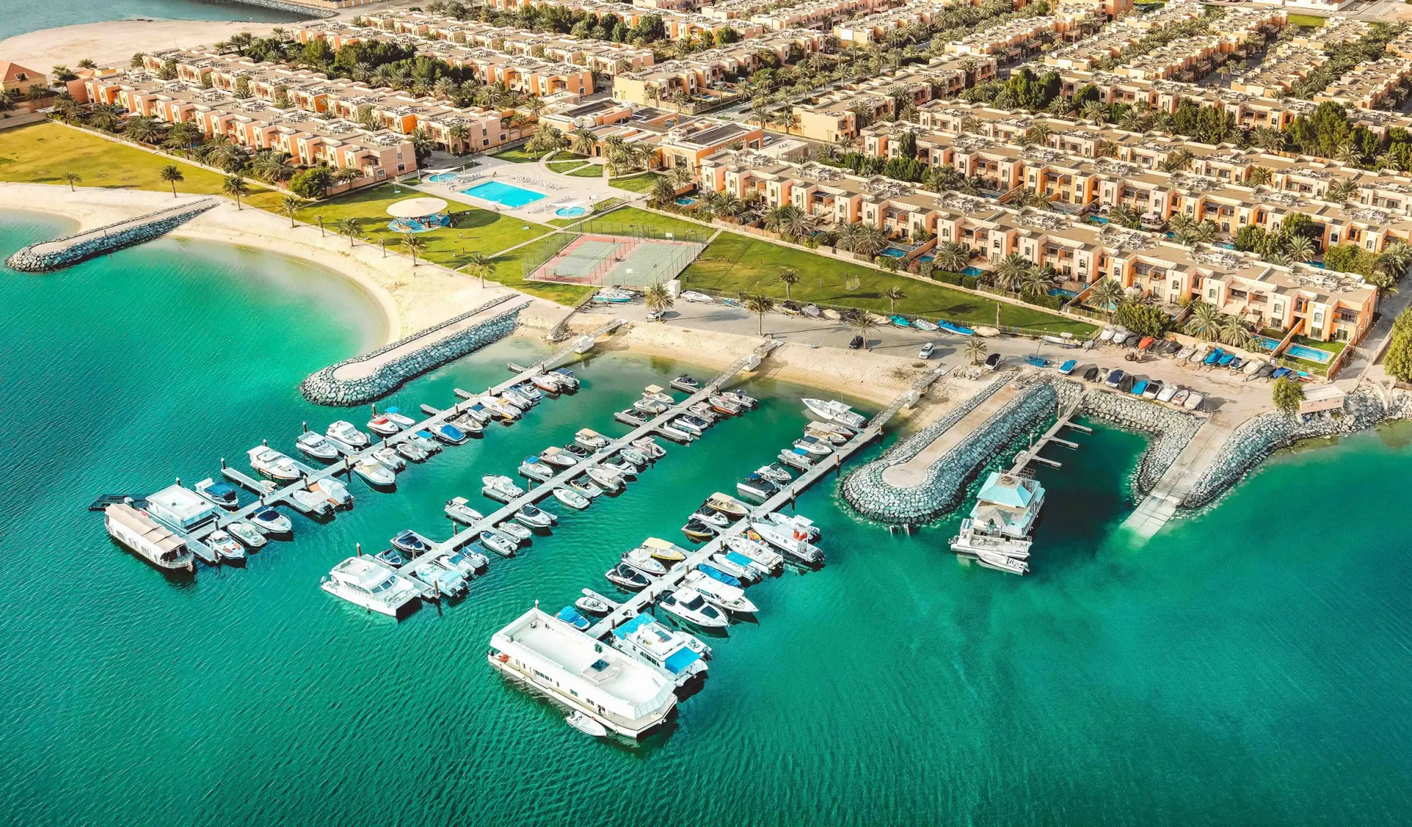 2-Bedroom Apartments at Mangrove Village at Sobha Hartland — High-Floor Skyline View — view 2