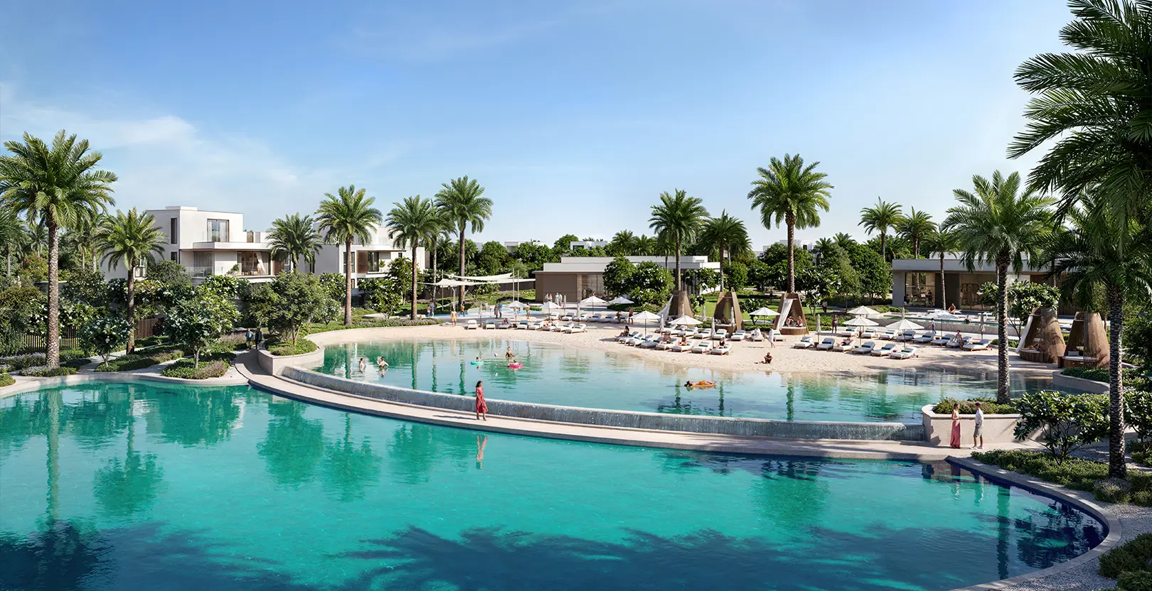 3-Bedroom Villas at The Oasis by Emaar — High-Floor Skyline View — view 4