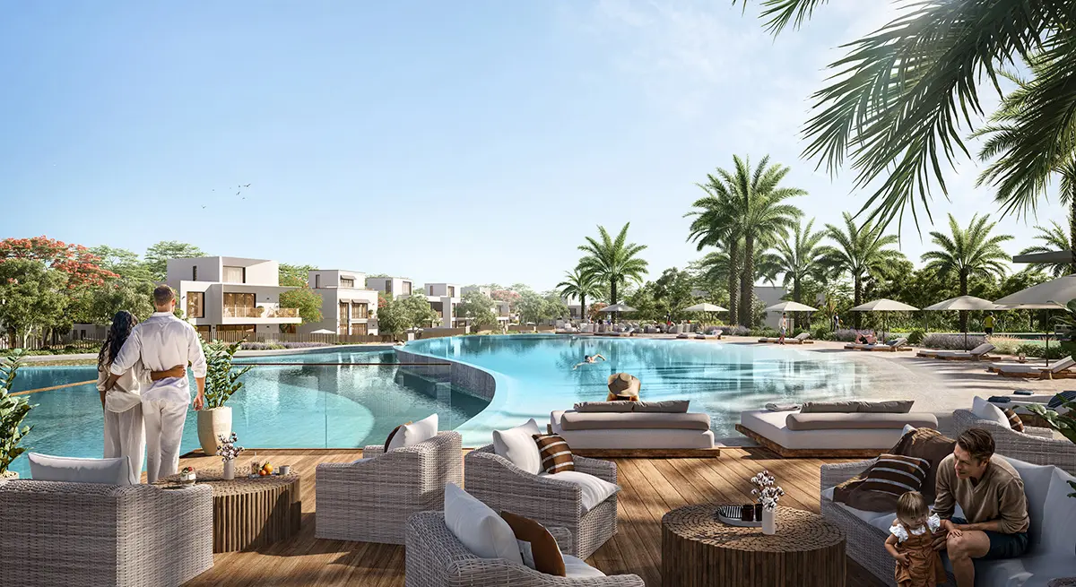 3-Bedroom Villas at The Oasis by Emaar — High-Floor Skyline View — view 5