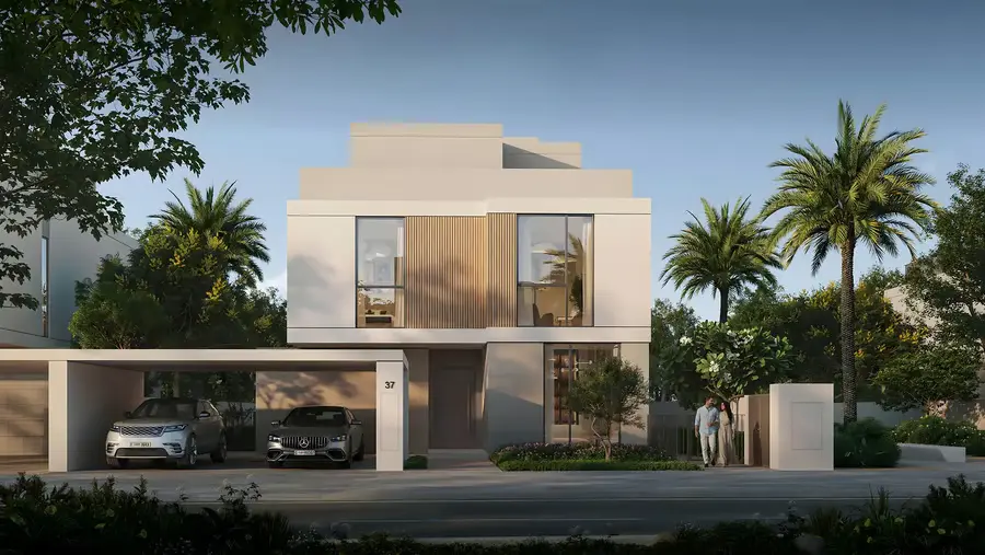 4-Bedroom Villas at The Valley by Emaar — Corner Unit with Wrap-Around Balcony — view 4